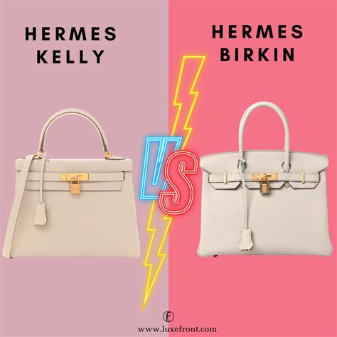 hermes kelly vs birkin|birkin and kelly handbags.